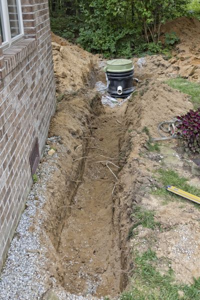 Grinder Pump Installation in Lexington