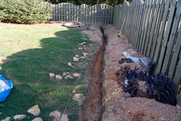 Trench Drain Installation in Lexington