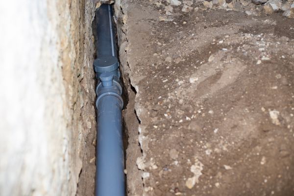 Drain Line Installation in Lexington