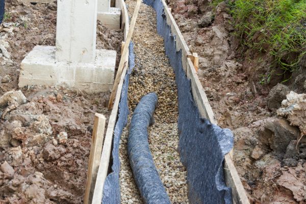 French Drain Installation in Lexington